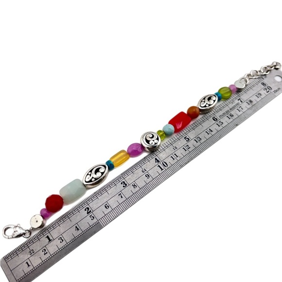 Brighton Colorful Beaded Necklace and Bracelet Set
German Glass Beads. - Picture 6 of 6